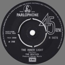 1982 12 07 THE BEATLES SINGLES COLLECTION - BSCP1 - R 5675 - A - LADY MADONNA / THE INNER LIGHT - pic 5