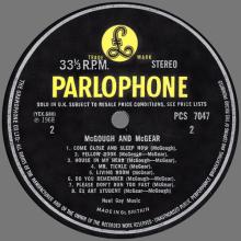 1968 05 17 McGOUGH & McGEAR - PARLOPHONE - PCS 7047 - UK  - pic 6