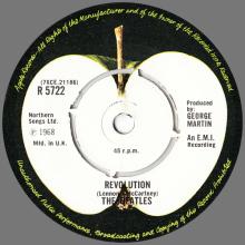 1982 12 07 THE BEATLES SINGLES COLLECTION - BSCP1 - R 5722 - A - HEY JUDE / REVOLUTION - pic 5