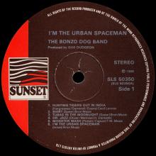 1968 10 11 BONZO DOG DOO-DAH BAND - I'M THE URBAN SPACEMAN - SUNSET RECORDS - SLS 50350 - UK 1973 - pic 5