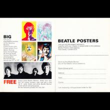 1968 RICHARD AVEDON THE BEATLES POSTERS - DAILY EXPRESS ORDER FORM - pic 1