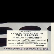 UK 1968 THE BEATLES YELLOW SUBMARINE - FILMPOSTER MOVIEPOSTER LOBBY CARD 7 / 8 - pic 1