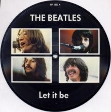 1970 03 06 - 1990 03 06 - P - LET IT BE ⁄ YOU KNOW MY NAME (LOOK UP THE NUMBER) - R 5833 - PICTURE DISC - pic 1
