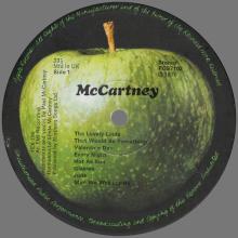 1970 04 17 - 1970 - PAUL McCARTNEY - McCARTNEY - PCS 7102 - 1E 062 o 04394 - APPLE - UK - pic 5