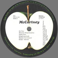 1970 04 17 - 1970 - PAUL McCARTNEY - McCARTNEY - PCS 7102 - 1E 062 o 04394 - APPLE - UK - pic 6