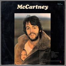 1970 04 17 - 1970 - PAUL McCARTNEY - McCARTNEY - PPCS 7102 - 1E 062 o 04394 - UK EXPORT ⁄ POTUGAL  - pic 1