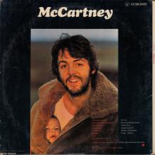 1970 04 17 - 1970 - PAUL McCARTNEY - McCARTNEY - U 2C 064-04394 - FRANCE - pic 2