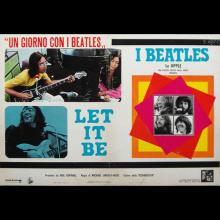 ITALY 1970 LET IT BE - 47cm-68cm - BEATLES FILMPOSTER MOVIEPOSTER FOTOBUSTA - B - 5 - pic 1