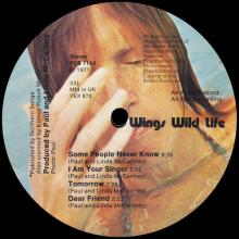 1971 12 07 - 1971 WINGS - WINGS WILD LIFE - PCS 7142 - 1E 062 o 04946 - UK - pic 6
