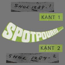 HOLLAND 1972 00 00 SPOTPOURRI .... - THE BEATLES 10 SECONDS FROM " LOVE ME DO " - KASTELEIN RECORDS - SONOPRESSE - PROMO - pic 1