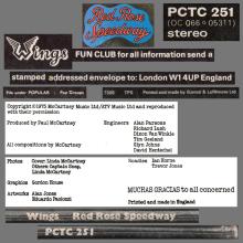 1973 05 04 - 1973 WINGS - PAUL McCARTNEY - RED ROSE SPEEDWAY - PCTC 251 - OC 066 o 05311 - UK ⁄ HOLLAND - pic 1