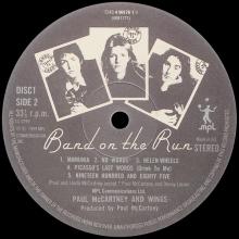 1973 12 07 - 1999 PAUL McCARTNEY AND WINGS - BAND ON THE RUN - 4 -25TH ANNIVERSARY EDITION - 0C 064 o 05503 - 7 24349 91761 3 - pic 6
