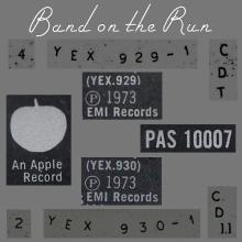 1973 12 07 - 1973 PAUL McCARTNEY AND WINGS - BAND ON THE RUN - 1A - PAS 10007 - 0C 064 o 05503 - UK - pic 3