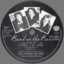 1973 12 07 - 1973 PAUL McCARTNEY AND WINGS - BAND ON THE RUN - 1A - PAS 10007 - 0C 064 o 05503 - UK - pic 5