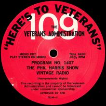 1974 00 00 - THE BEATLES RADIOSHOW - HERE'S TO THE VETERANS - PROGRAM NO.1406 THE BEATLES - 72196-1 - pic 2