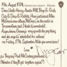 1974 09 27 - McGear - Mike McGear - Promo LP - pic 13