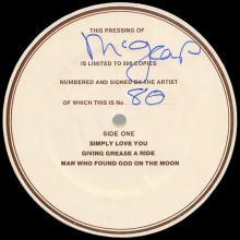UK 1974 09 27 McGear - Mike McGear - Promo LP - pic 4