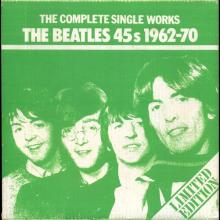 1976 03 06 HOL ⁄ HOL The Beatles The Singles Collection 1962-1970 - GREEN CARRIER BOX BS 45 - 22 RECORDS - pic 1