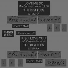 1976 03 06 HOL ⁄ HOL The Beatles The Singles Collection 1962-1970 - R 4949 - Love Me Do ⁄ P.S. I Love You - BS 45 - pic 2