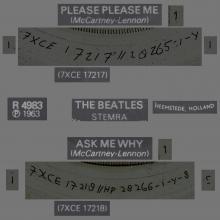 1976 03 06 HOL ⁄ HOL The Beatles The Singles Collection 1962-1970 - R 4983 - Please Please me ⁄ Ask Me Why - BS 45 - pic 2