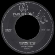 1976 03 06 HOL ⁄ HOL The Beatles The Singles Collection 1962-1970 - R 5015 - From Me To You ⁄ Thank You Girl - BS 45 - pic 3