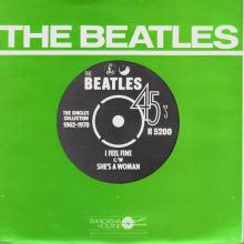 1976 03 06 HOL ⁄ HOL The Beatles The Singles Collection 1962-1970 - R 5200 - I Feel Fine ⁄ She's A Woman - BS 45 - pic 1