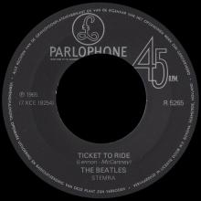 1976 03 06 HOL ⁄ HOL The Beatles The Singles Collection 1962-1970 - R 5265 - Ticket To Ride ⁄ Yes It Is - BS 45 - pic 1