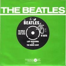 1976 03 06 HOL ⁄ HOL The Beatles The Singles Collection 1962-1970 - R 5675 - Lady Madonna ⁄ The Inner Light - BS 45 - pic 1