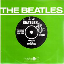 1976 03 06 HOL ⁄ HOL The Beatles The Singles Collection 1962-1970 - R 5722 - Hey Jude ⁄ Revolution - BS 45 - pic 1