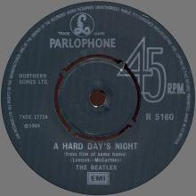 1976 03 06 HOL ⁄ UK The Beatles The Singles Collection 1962-1970 - R 5160 - A Hard Day's Night ⁄ Things We Said Today - BS 45 - pic 1