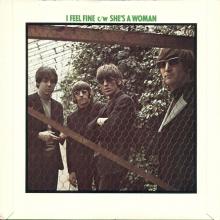 1976 03 06 HOL ⁄ UK The Beatles The Singles Collection 1962-1970 - R 5200 - I Feel Fine ⁄ She's A Woman - BS 45 - pic 1