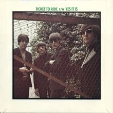 1976 03 06 HOL ⁄ UK The Beatles The Singles Collection 1962-1970 - R 5265 - Ticket To Ride ⁄ Yes It Is - BS 45 - pic 1