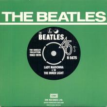 1976 03 06 HOL ⁄ UK The Beatles The Singles Collection 1962-1970 - R 5675 - Lady Madonna ⁄ The Inner Light - BS 45 - pic 1