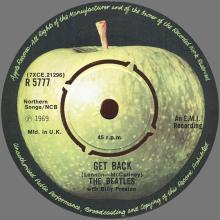 1976 03 06 HOL ⁄ UK The Beatles The Singles Collection 1962-1970 - R 5777 - Get Back ⁄ Don't Let Me Down - BS 45 - pic 4
