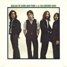 1976 03 06 HOL ⁄ UK The Beatles The Singles Collection 1962-1970 - R 5786 - The Ballad Of John And Yoko ⁄ Old Brown Shoe - BS 45 - pic 2