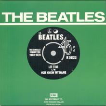 1976 03 06 HOL ⁄ UK The Beatles The Singles Collection 1962-1970 - R 5833 - Let It Be ⁄ You Know My Name (Look Up The Number) - pic 1