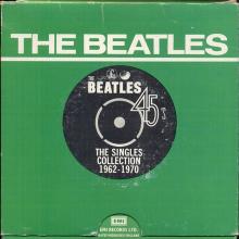 1976 03 06 UK The Beatles The Singles Collection 1962-1970 - R 000 - THE SINGLES COLLECTION 1962-1970 - GREEN BOX - 22 RECORDS - pic 2
