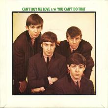 1976 03 06 UK The Beatles The Singles Collection 1962-1970 - R 5114 - Can't Buy Me Love ⁄ You Can't Do That - pic 2