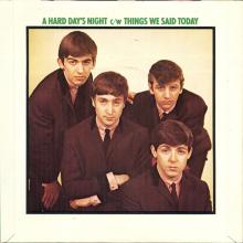 1976 03 06 UK The Beatles The Singles Collection 1962-1970 - R 5160 - A Hard Day's Night ⁄ Things We Said Today - pic 1