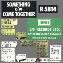 1976 03 06 UK The Beatles The Singles Collection 1962-1970 - R 5814 - Something ⁄ Come Together - pic 1