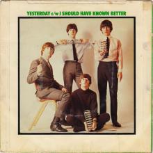 1976 03 06 UK The Beatles The Singles Collection 1962-1970 - R 6013 - Yesterday ⁄ I Should Have Known Better - Solid Center  - pic 2