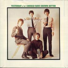 1976 03 06 UK The Beatles The Singles Collection 1962-1970 - Yesterday ⁄ I Should Have Known Better - R 6013   - pic 1