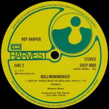 1977 02 11 ROY HARPER - BULLINAMINGVASE - ONE OF THOSE DAYS IN ENGLAND - SHSP 4060 - OC 062-06 336 - UK - pic 6