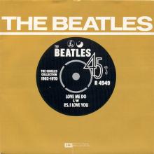 1977 HOL The Beatles The Singles Collection 1962-1970 - ECI - R 4949 - Love Me Do ⁄ P.S. I Love You  -Dutch Beatles Discography - pic 1