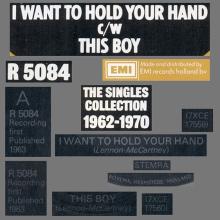 1977 HOL The Beatles The Singles Collection 1962-1970 - ECI - R 5084 - I Want To Hold Your Hand ⁄ This Boy -Dutch Beatles Discog - pic 1