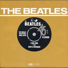 1977 HOL The Beatles The Singles Collection 1962-1970 - ECI - R 5200 - I Feel Fine ⁄ She's A Woman  -Dutch Beatles Discography - pic 1
