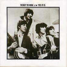1977 HOL The Beatles The Singles Collection 1962-1970 - ECI - R 5265 - Ticket To Ride ⁄ Yes It Is -Dutch Beatles Discography - pic 1