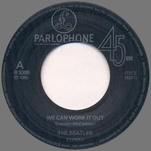 1977 HOL The Beatles The Singles Collection 1962-1970 - ECI - R 5389 - We Can Work It Out ⁄ Day Tripper -Dutch Beatles Discograp - pic 1