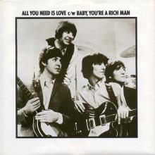 1977 HOL The Beatles The Singles Collection 1962-1970 - ECI - R 5620 - All You Need Is Love ⁄ Baby, You're A Rich Man - Beatles  - pic 1