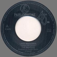 1977 HOL The Beatles The Singles Collection 1962-1970 - ECI - R 5675 - Lady Madonna ⁄ The Inner Light - Beatles Holland - pic 1